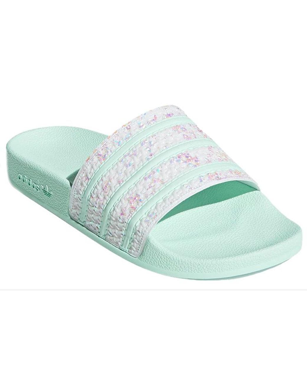 Adidas Blue (Wmns) Adilette 'Peppermint'
