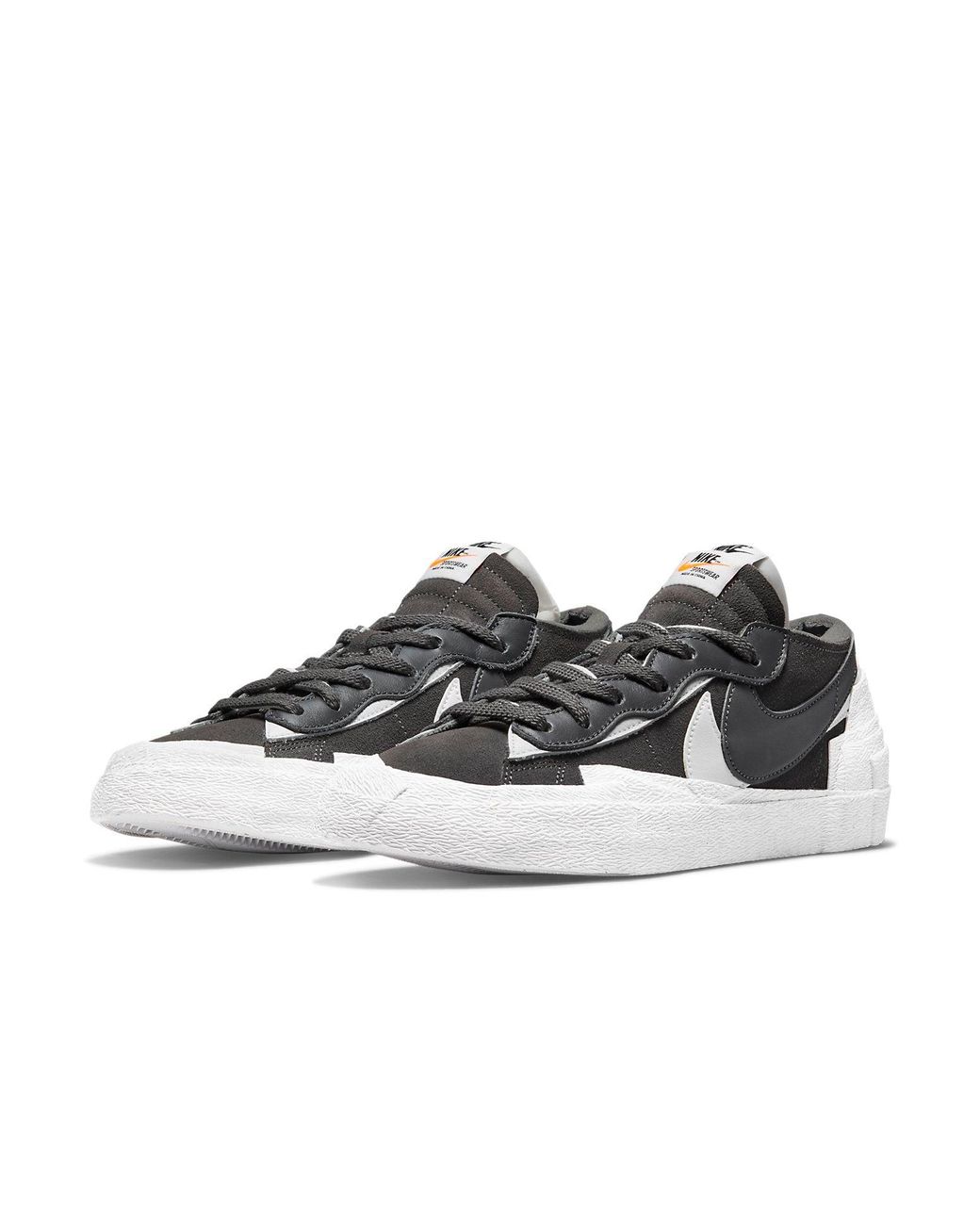 Nike Brown X Sacai Blazer Low 'Iron' for men