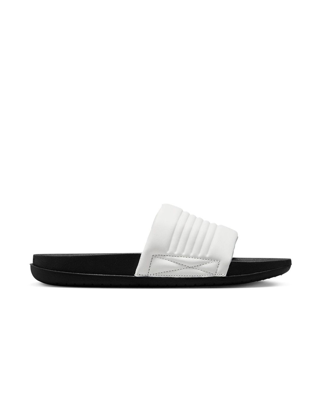Nike Black Offcourt Adjust Slide 'Summit' for men
