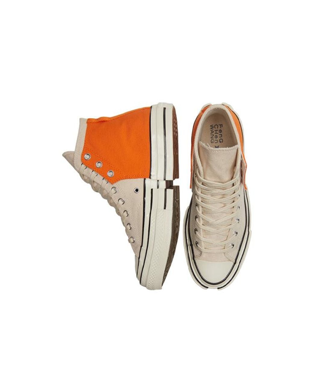 Converse Orange Feng Chen Wang X Chuck 70 2-In-1 'Persimmon Ivory' for men