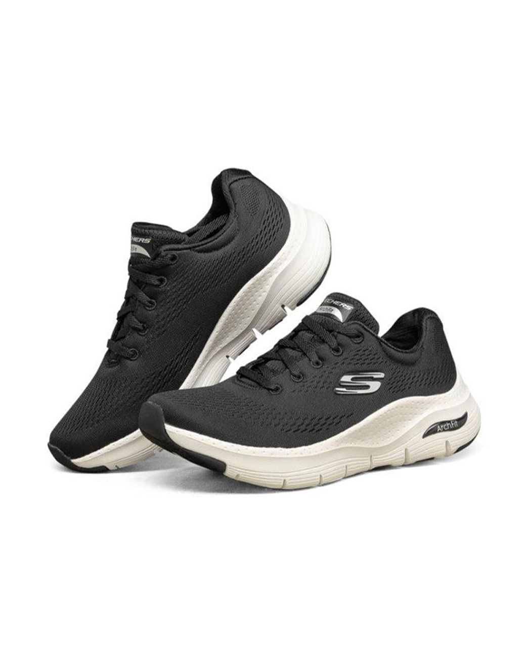 Skechers Black (Wmns) Arch Fit Sneakers
