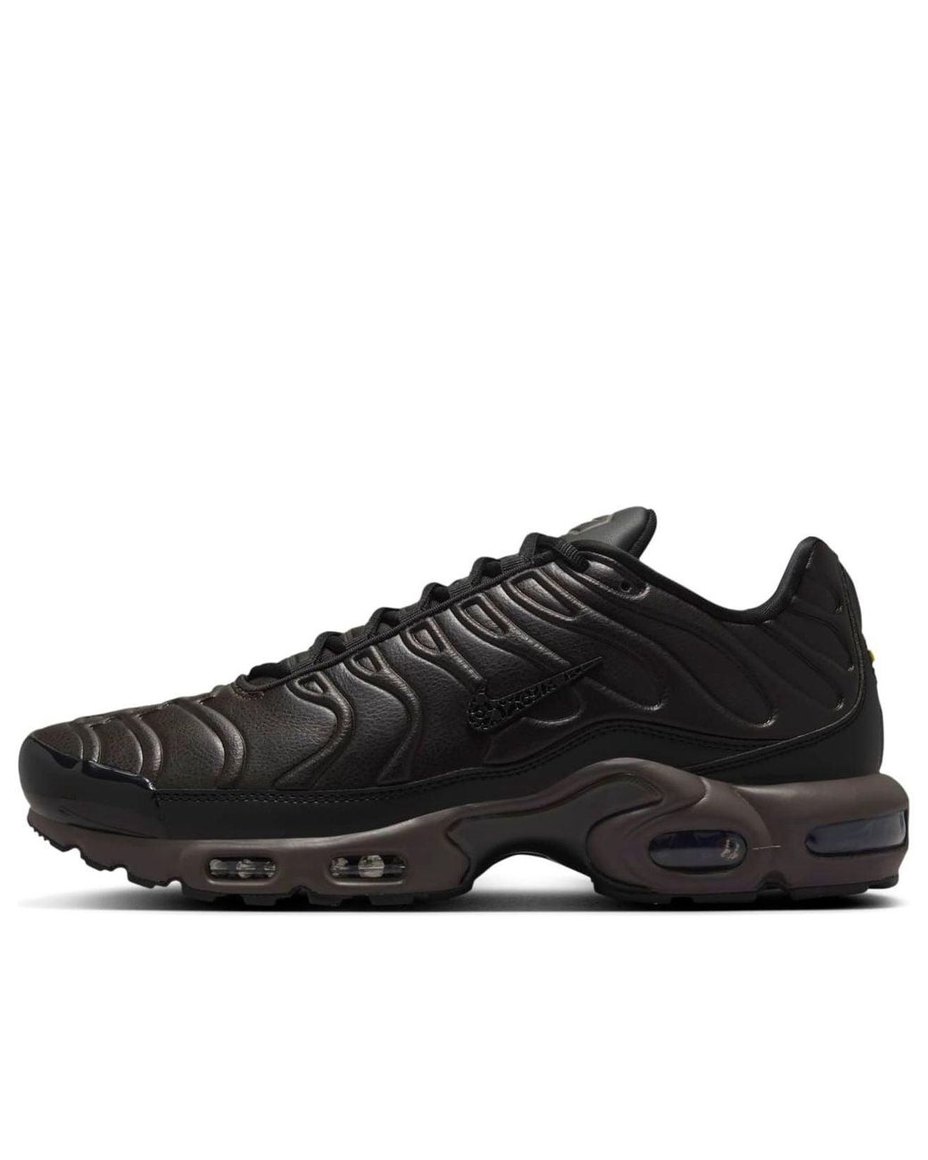 Nike Black Air Max Plus Premium Sneakers Tea Petra for men