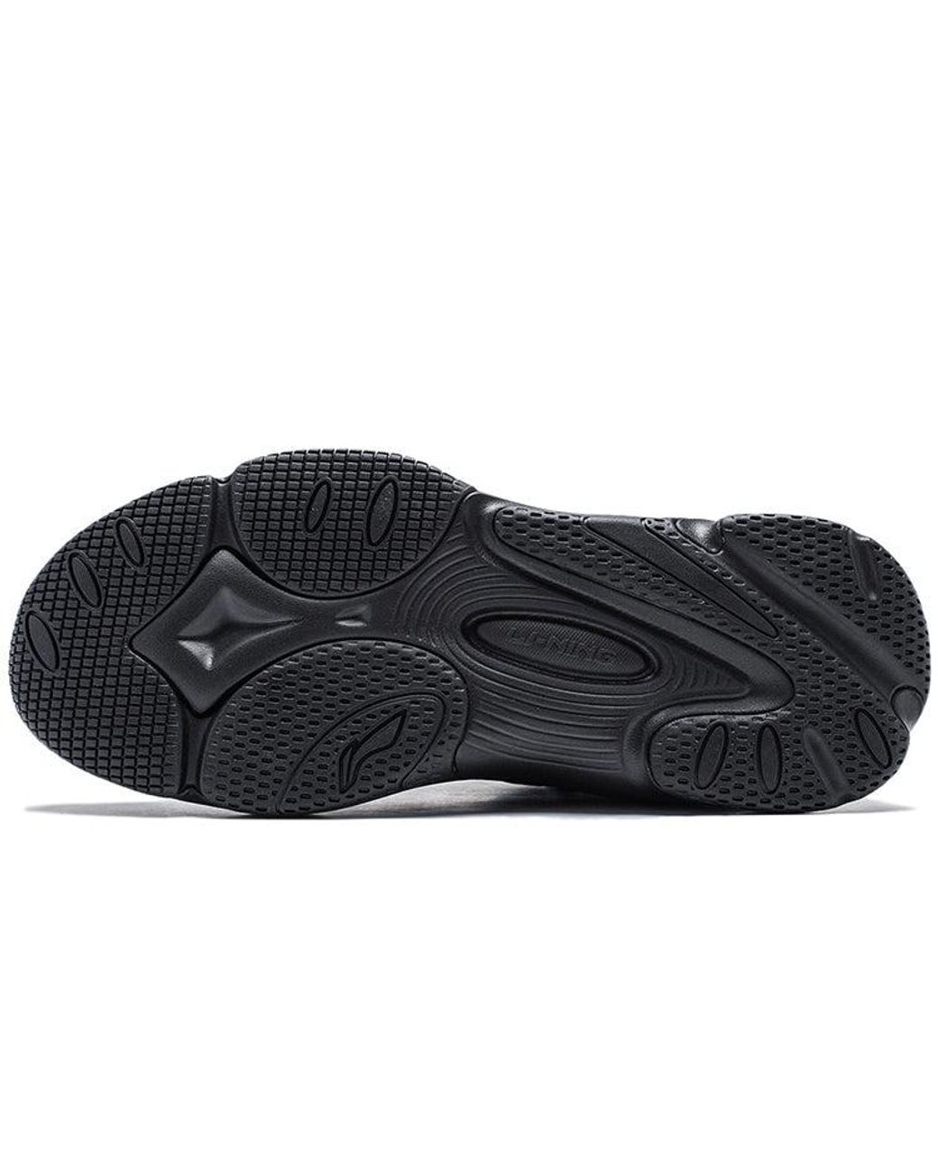 Li-ning Black Sports Life Collection Lifestyle Shoes for men