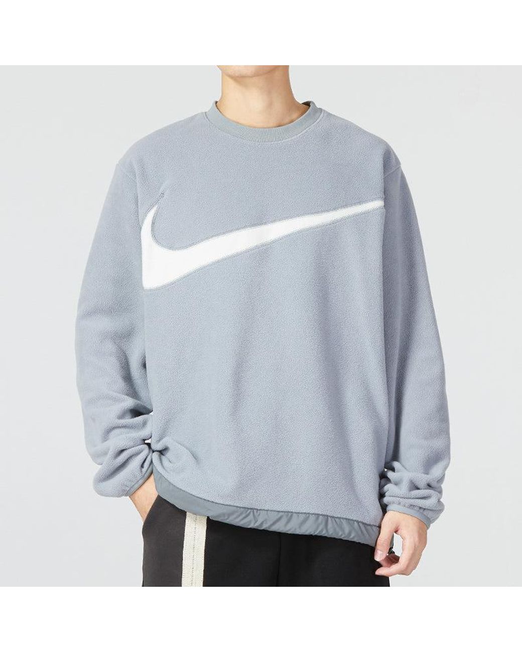 Nike Blue Club Fleece Crew Neck Sweatshirt for men