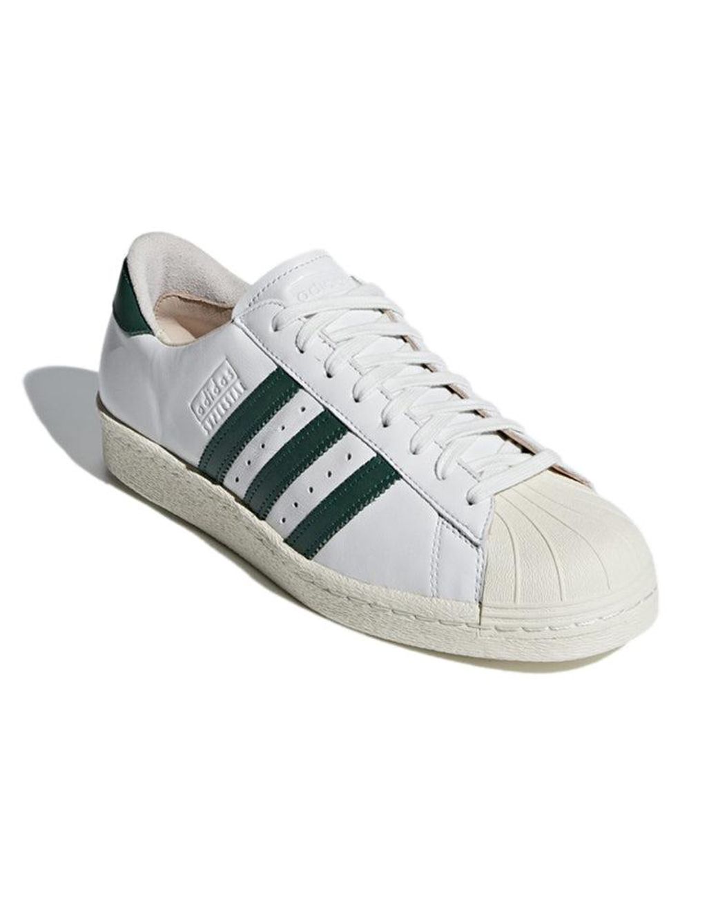 Adidas White Superstar 80S Recon Collegiate' for men