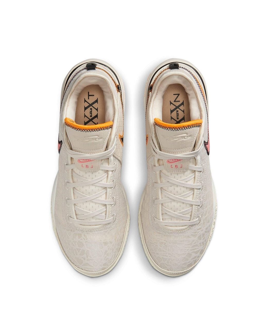 Nike White Lebron Nxxt Gen Ep 'Light Orewood' for men