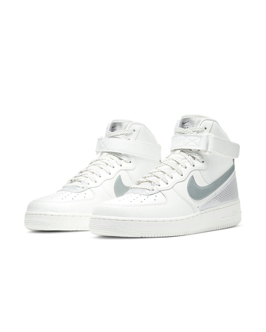 Nike White X 3M Air Force 1 High 'Summit' for men