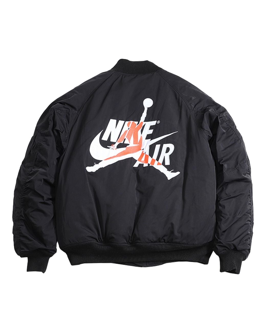 Nike Blue Wings Ma-1 Logo Printing Stay Warm Casual Jacket for men