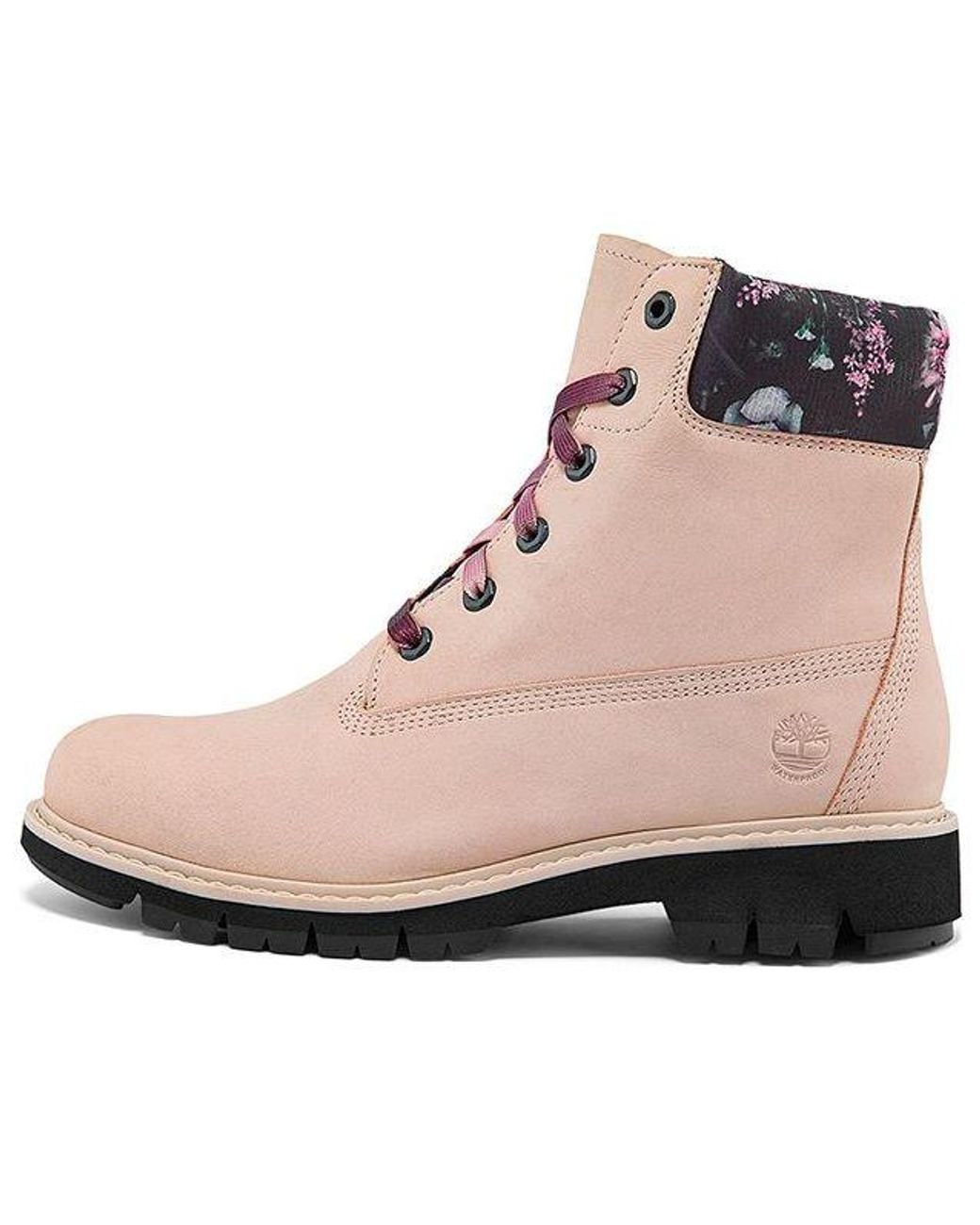 Timberland Natural (Wmns) Lucia Way Inch Charm Waterproof Boot 'Light Nubuck'