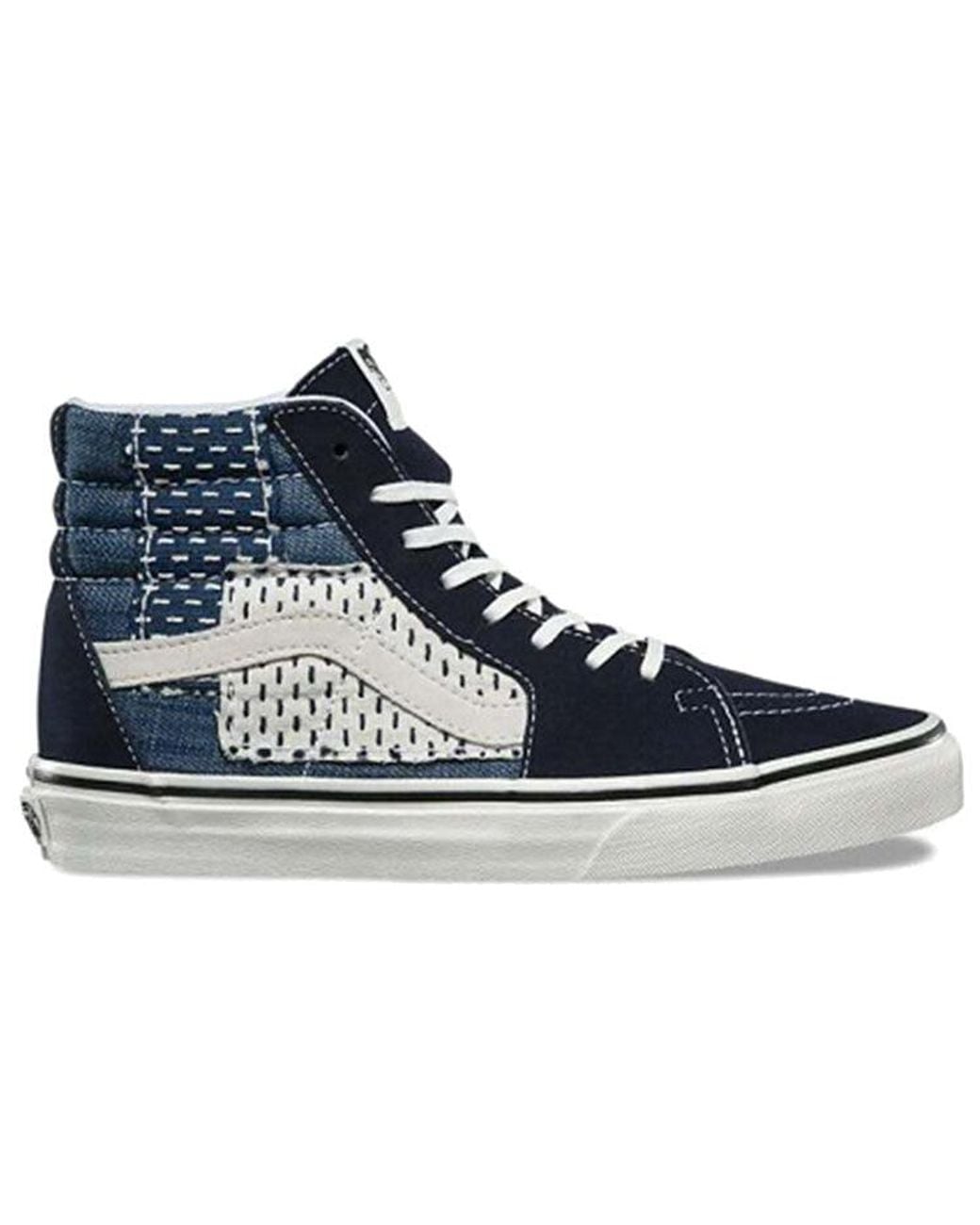Vans Blue Sk8-Hi 'Patchwork' for men