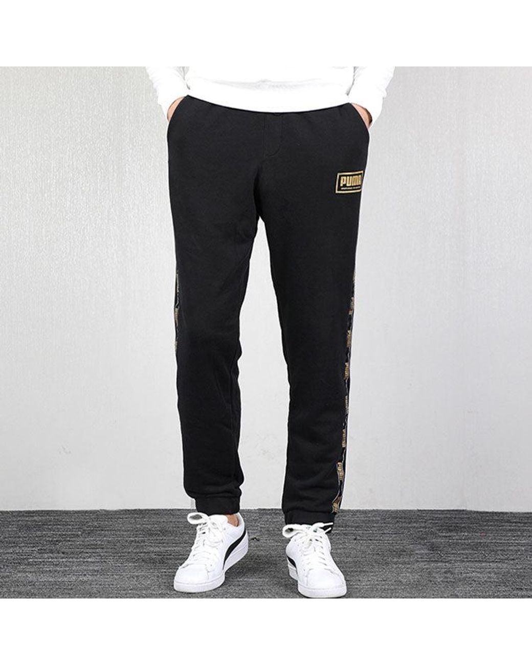 PUMA Black Holiday Pack Pants for men