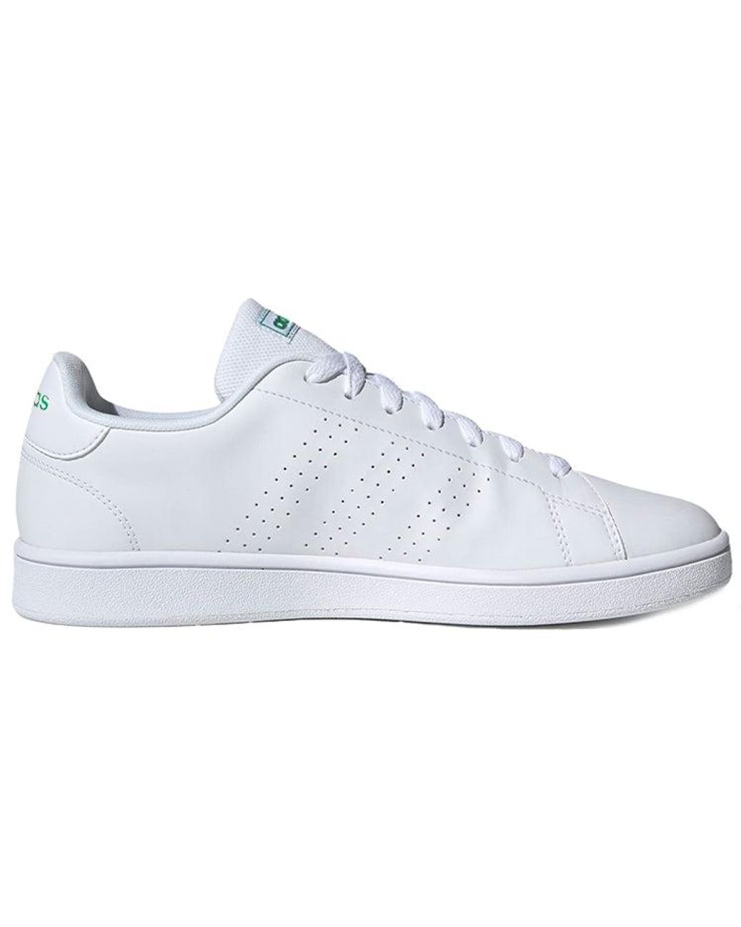 Adidas White Advantage Base Court 'Cloud' for men