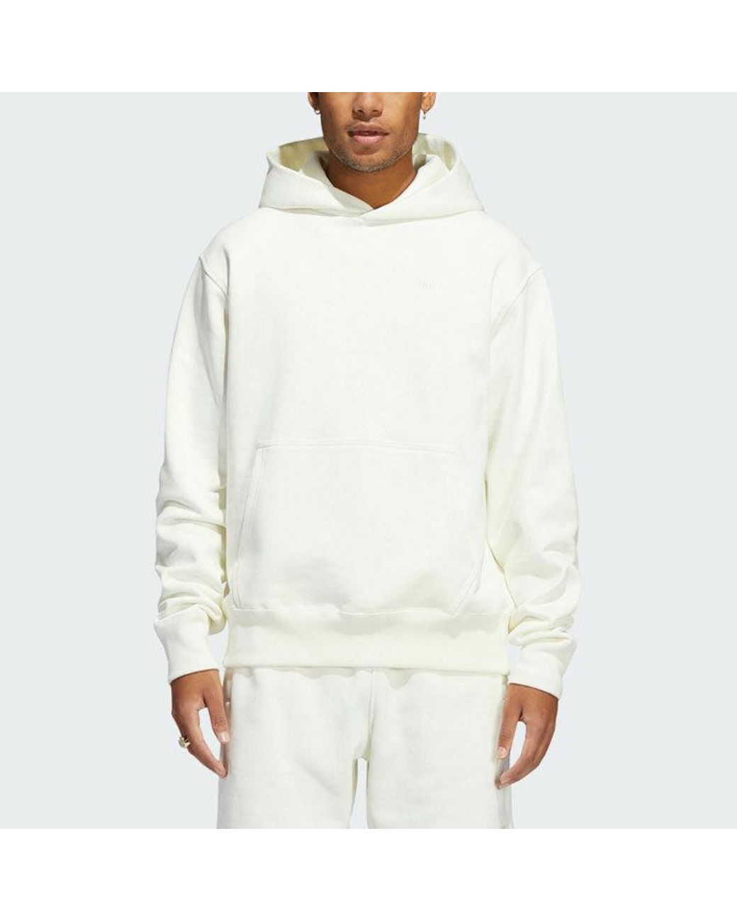 Adidas White X Pharrell Basic Sports Hoodie