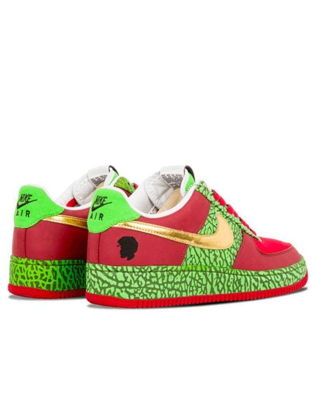 Nike Green Air Force 1 Low Supreme I/O 'Questlove' for men
