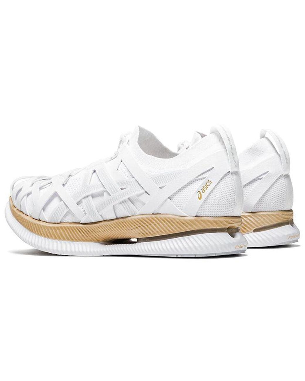 Asics White Kengo Kuma X Metaride Amu 'Woven' for men