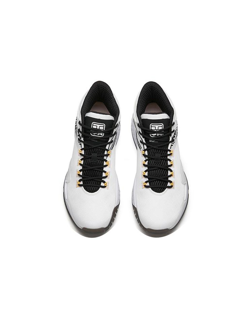 Anta White Basketball Series Sneakers Mid for men