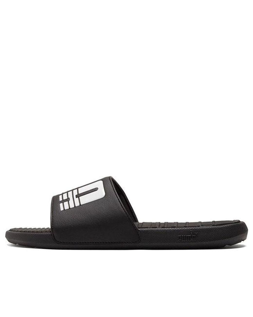 PUMA Black Cool Slippers for men