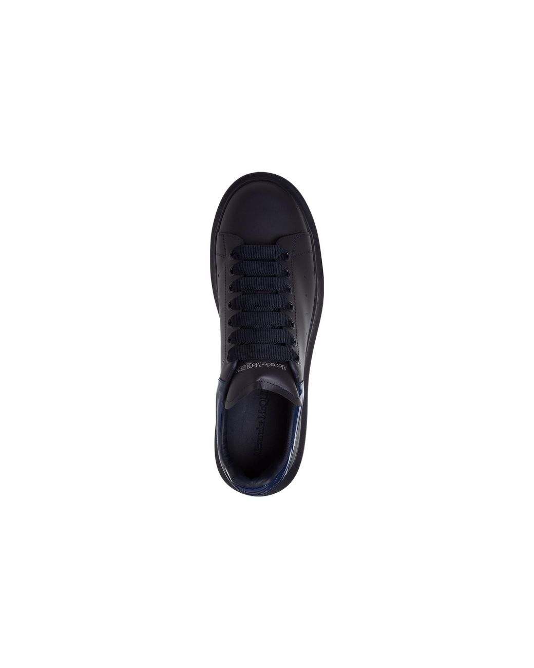 McQueen Blue Leather Oversized Sneakers for men