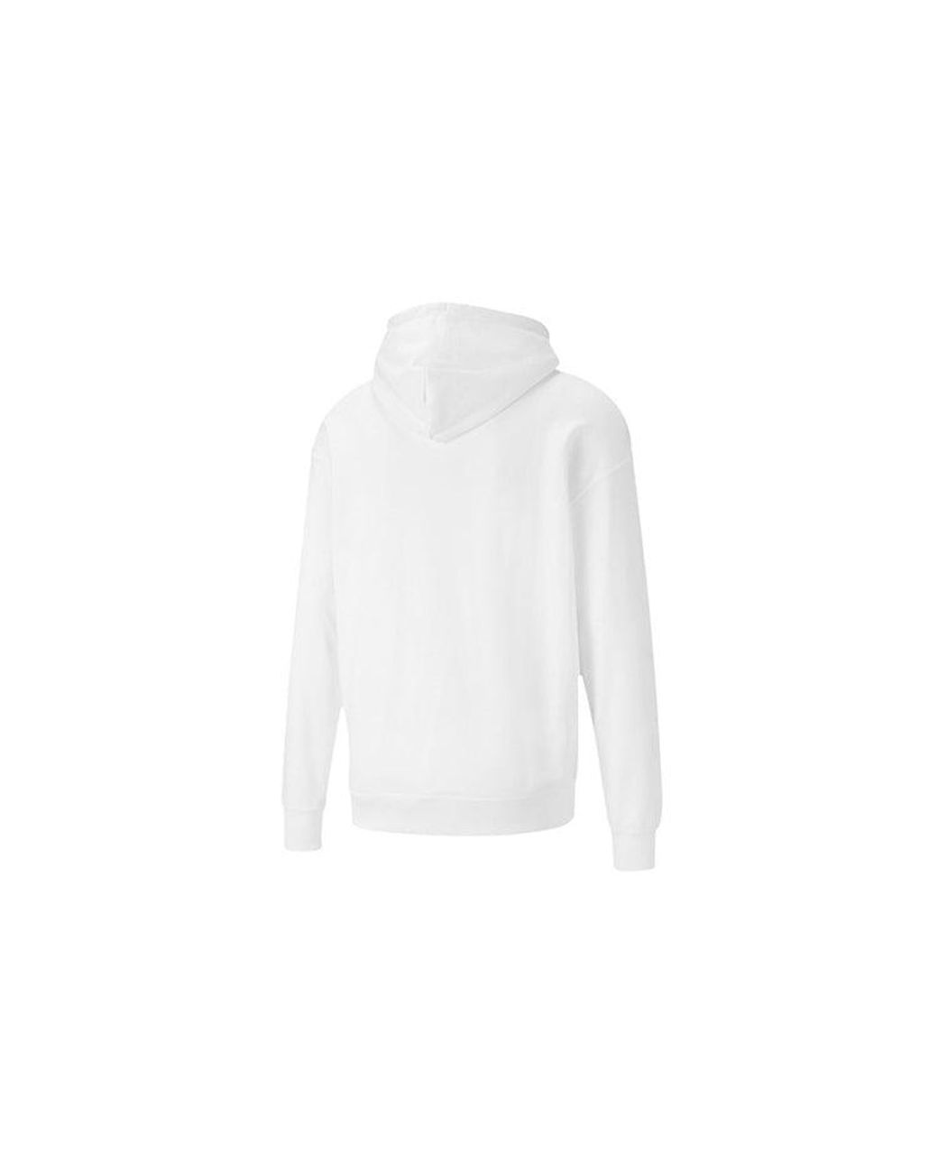 PUMA White Downtown Printing Pullover Casual for men