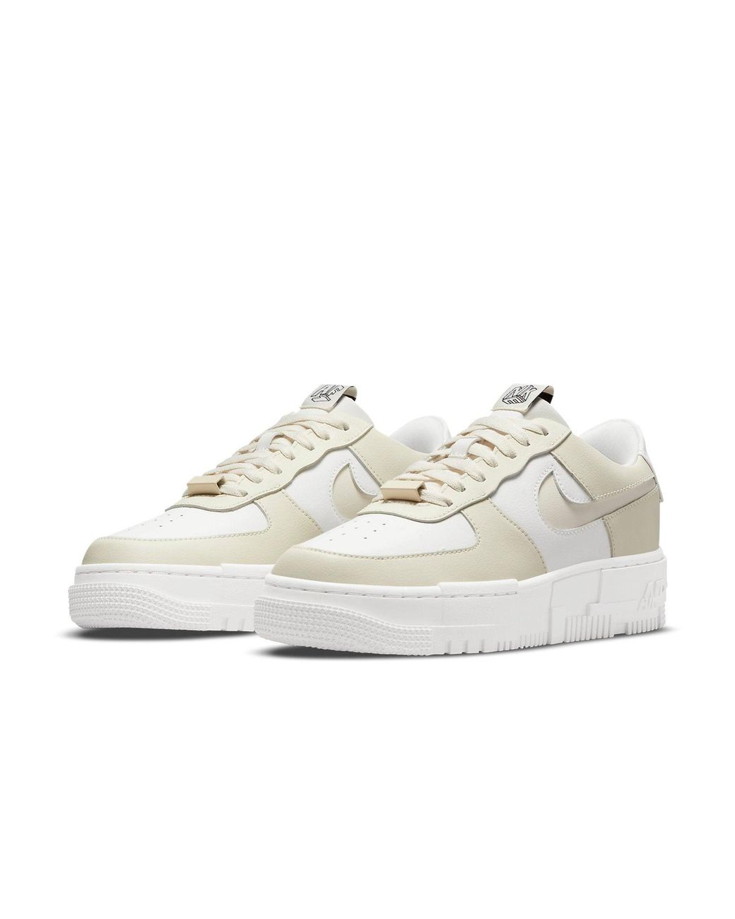 Nike White (Wmns) Air Force 1 Pixel 'Cashmere'