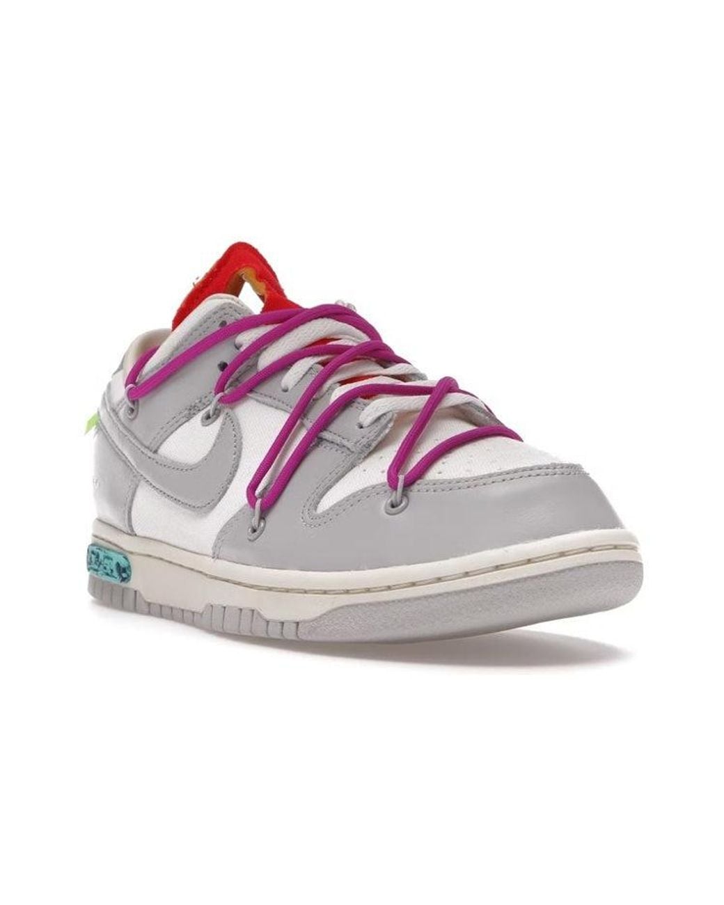 Nike White X Off- Dunk Low 'Lot 45 Of 50' for men