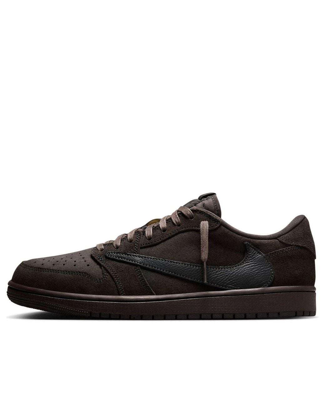 Nike Black X Travis Scott Air 1 Low Sneakers for men