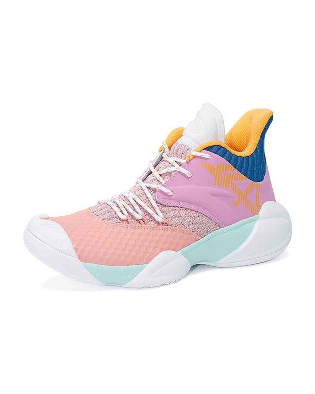 Anta Pink Basketball Series Sneakers Mid for men