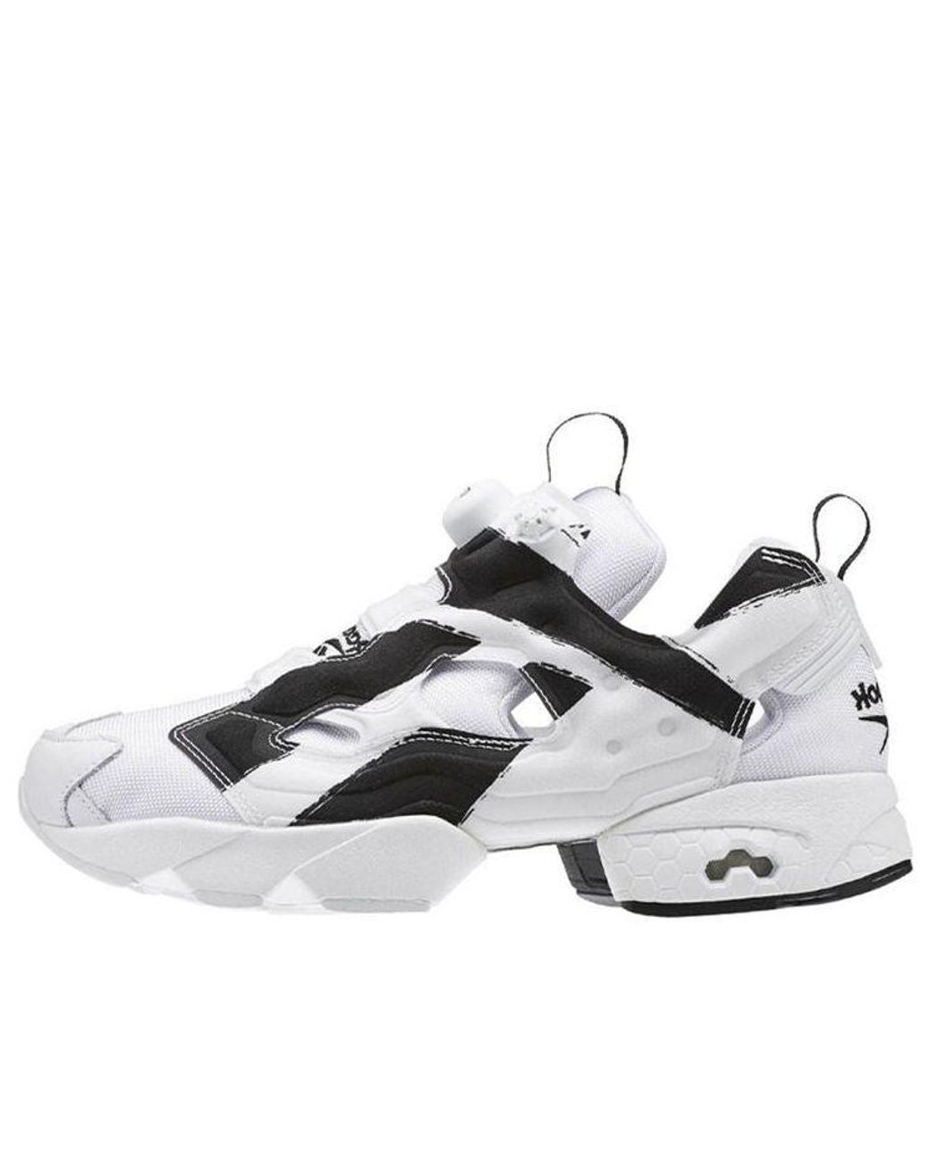 Reebok White Instapump Fury 'Overbranded' for men