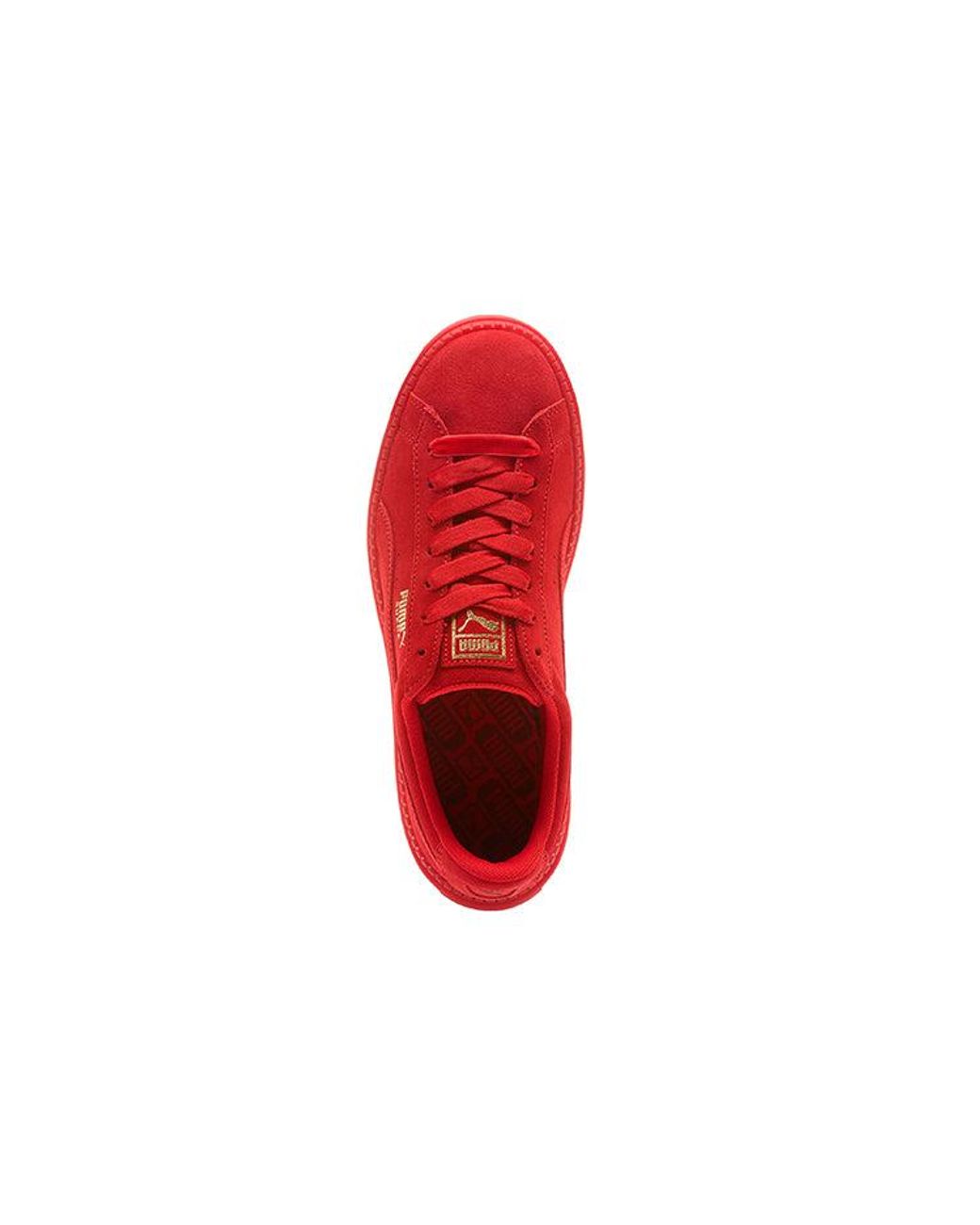 PUMA Red Batman X Suede Classic 'black Barbados Cherry'