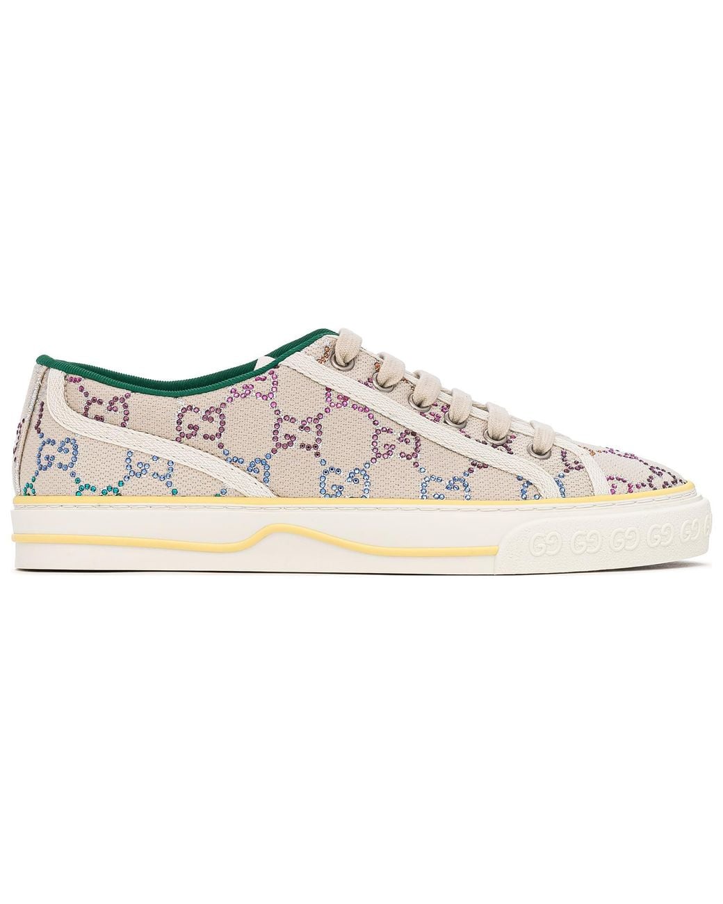 Gucci White Tennis 1977 Canvas Sneaker