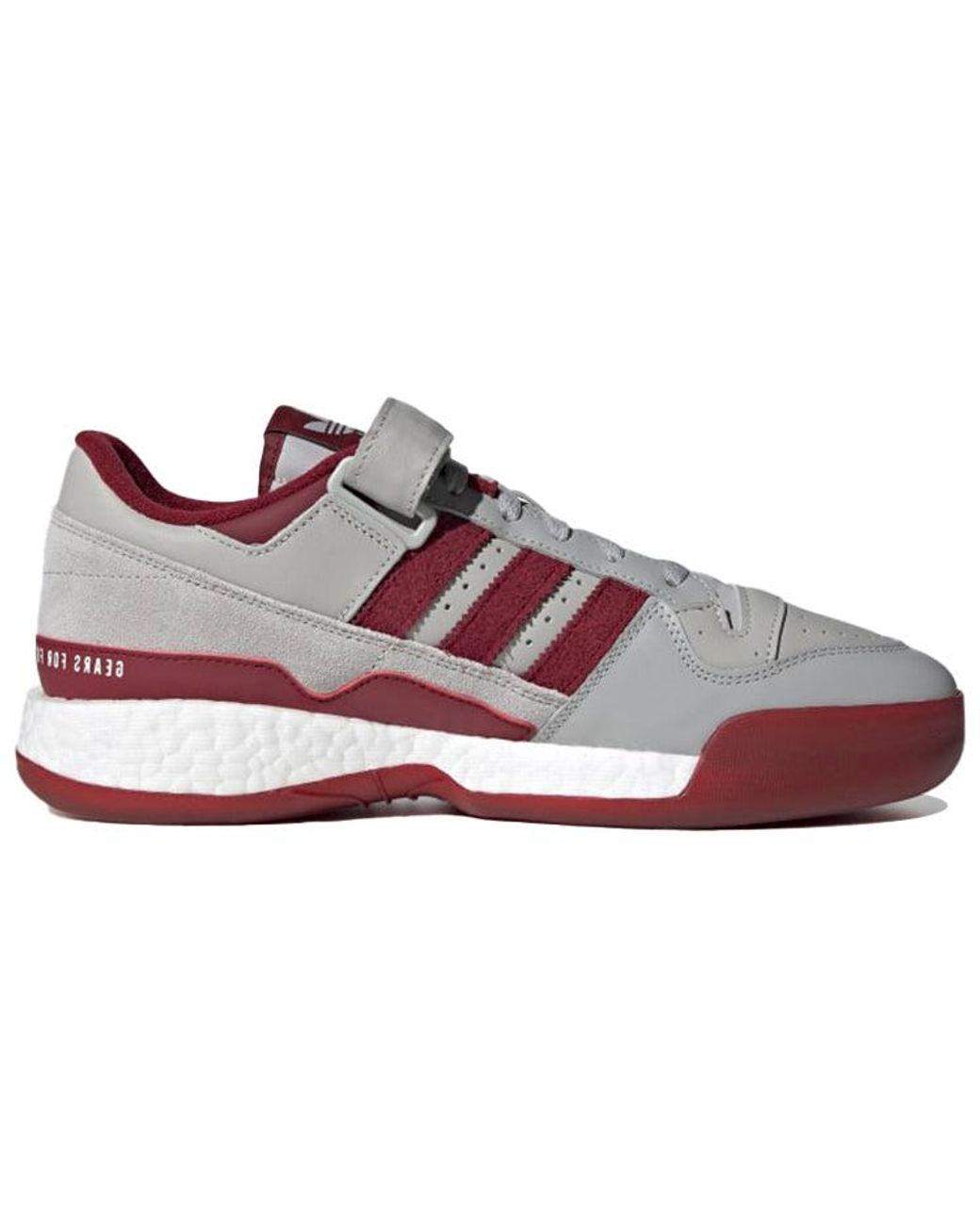 Adidas Red Human Made X Forum Low Burgundy' for men