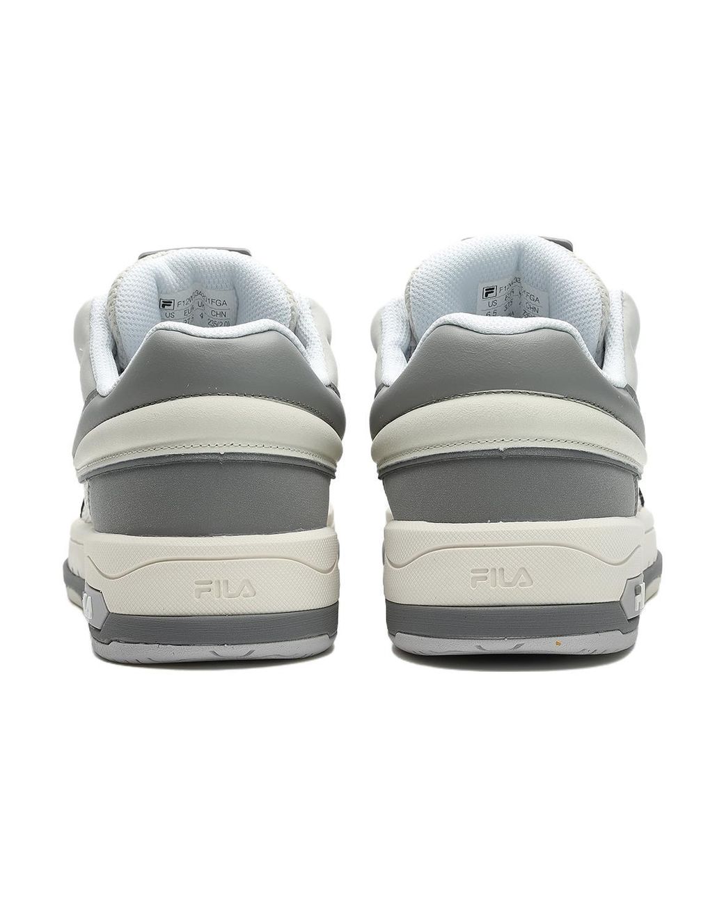 Fila White Mix Low Skate Shoes 'Cream' for men