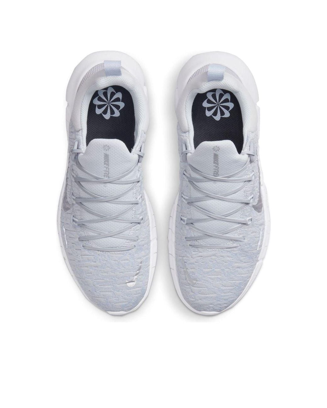 Nike White (Wmns) Free Run .0 'Pure Platinum Metallic'