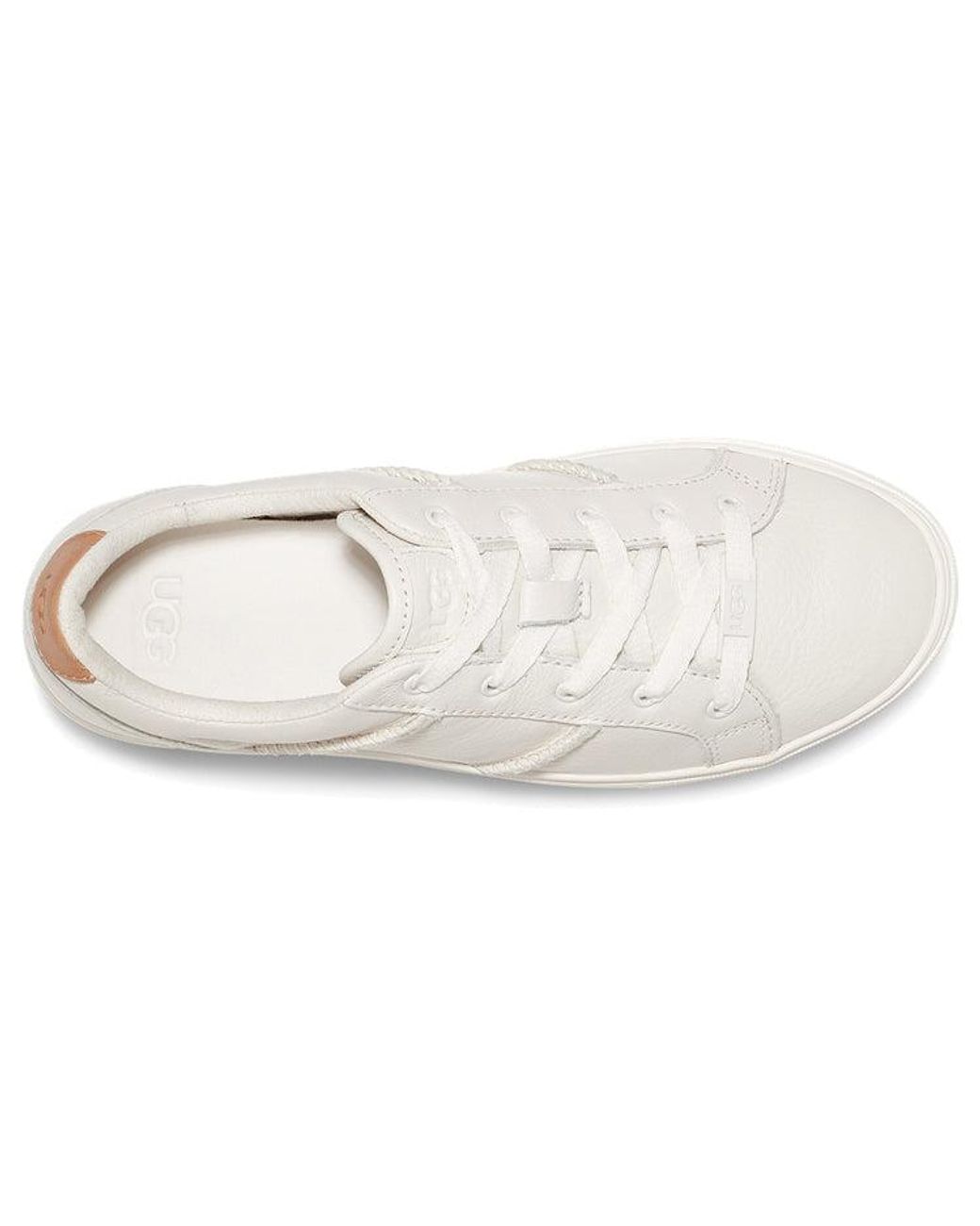 Ugg White (Wmns) Dinale 'Coconut Milk Leather'