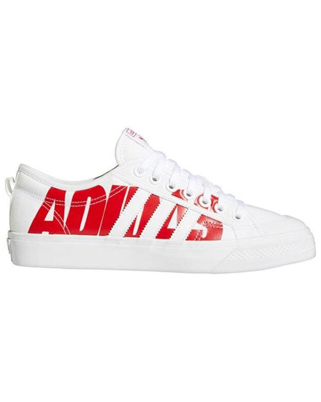 Adidas White (Wmns) Nizza Trefoil