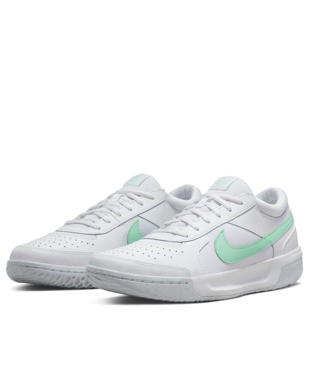 Nike White (Wmns) Court Zoom Lite 3 Mint Foam'