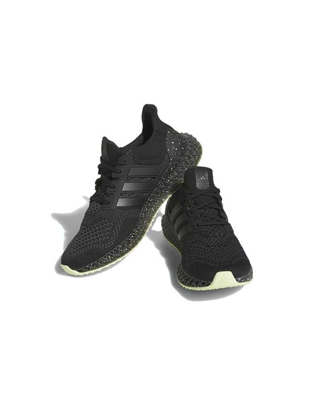 adidas Ultra 4D Running Shoes 'Core' in Black for Men | Lyst
