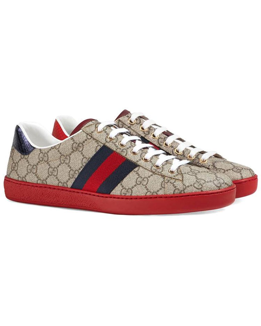 Gucci Red Ace Gg Supreme for men