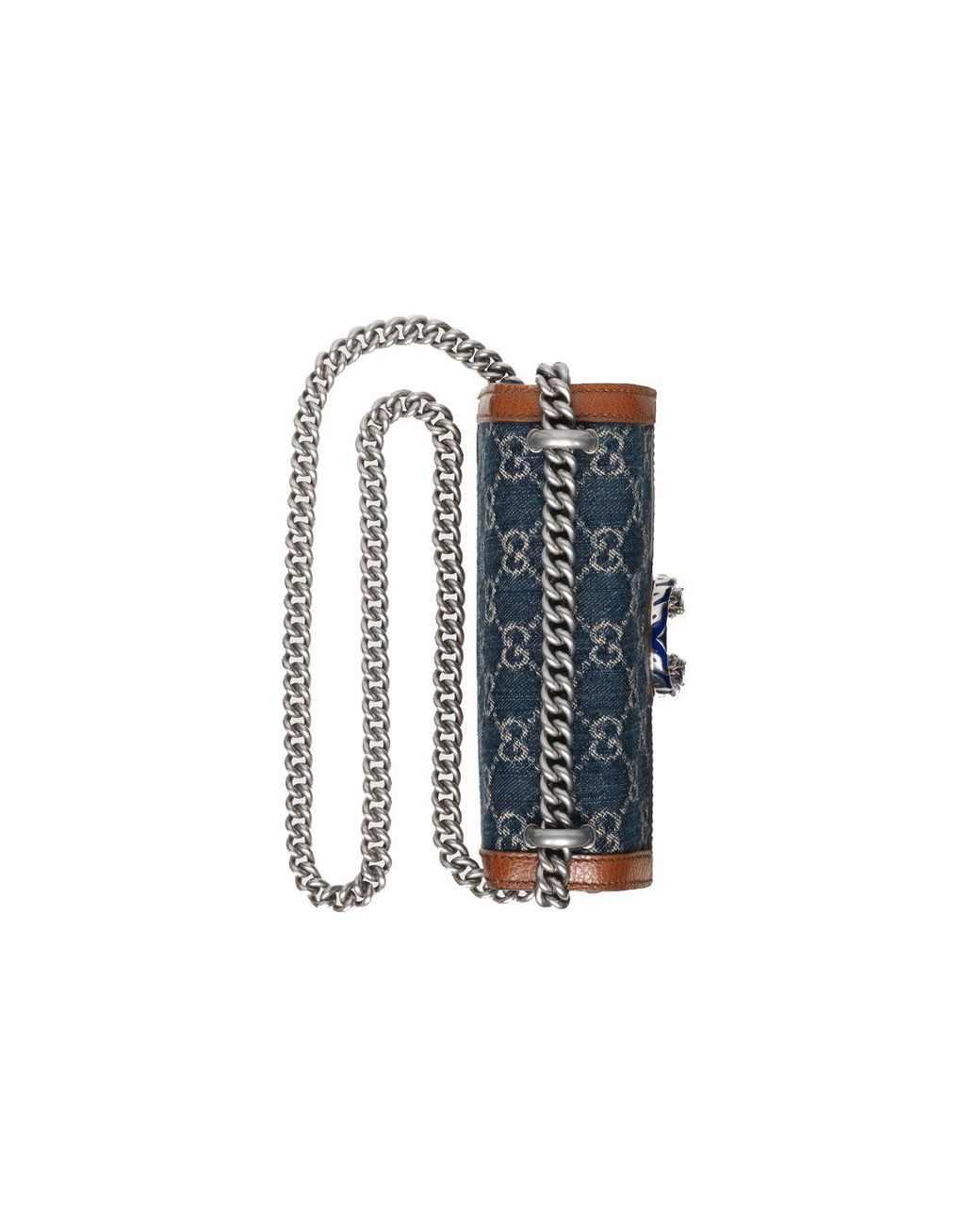 Gucci Blue (Wmns) Dionysus Single Shoulder Bag Mini
