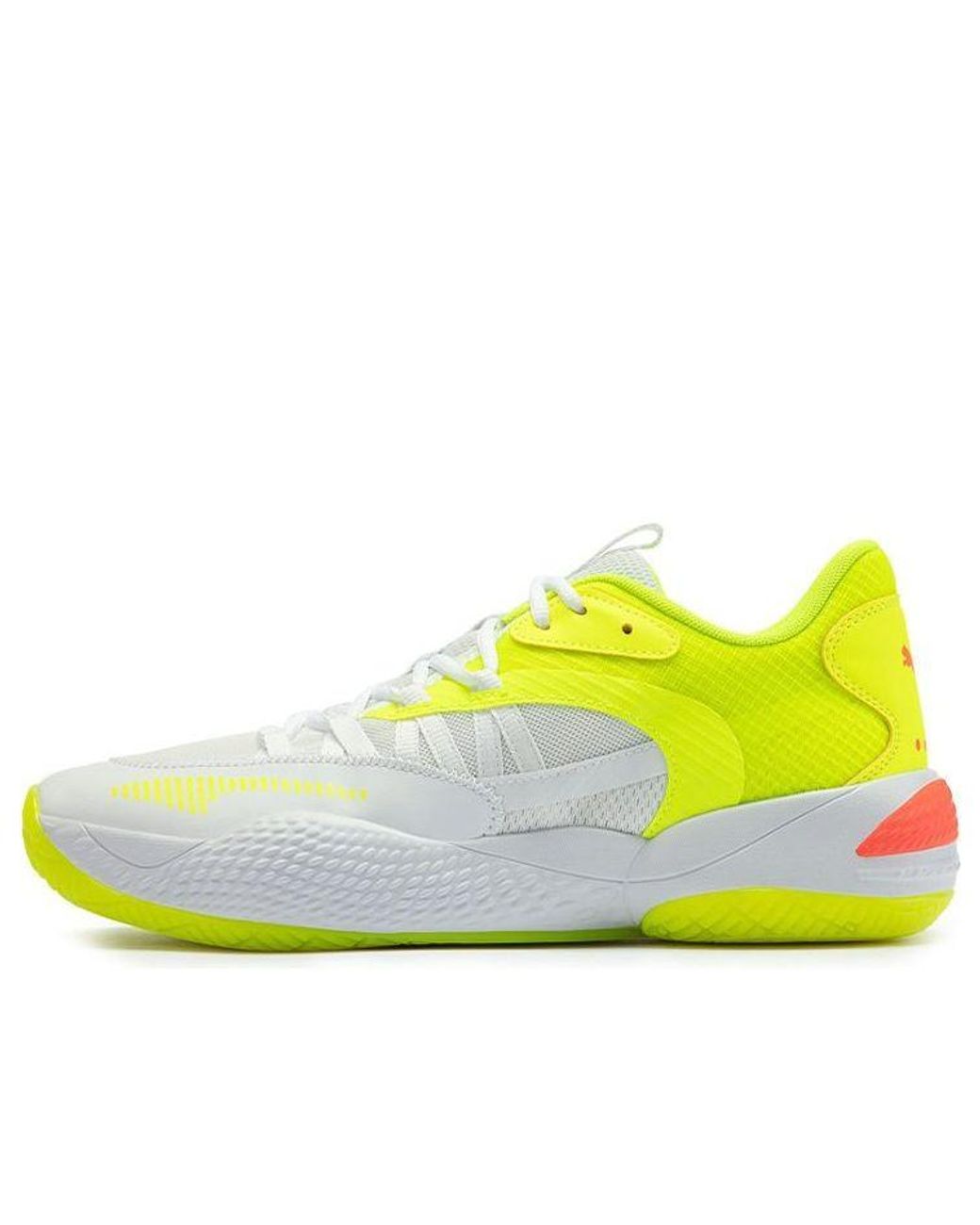 PUMA Yellow Court Rider 2.0 Glow Stick Lime Squeeze' for men
