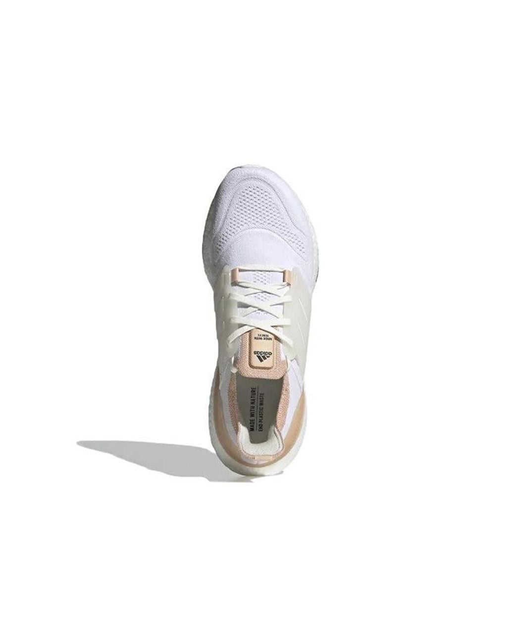 Adidas White Ultraboost 22 Halo Blush' for men