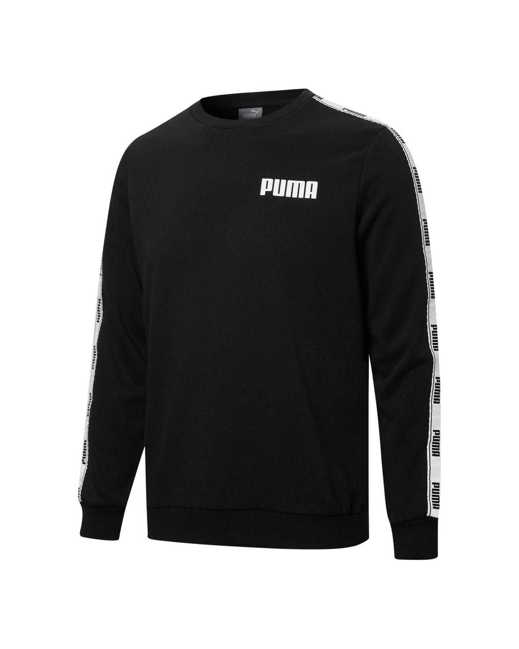 PUMA Black Graphic Sweater for men