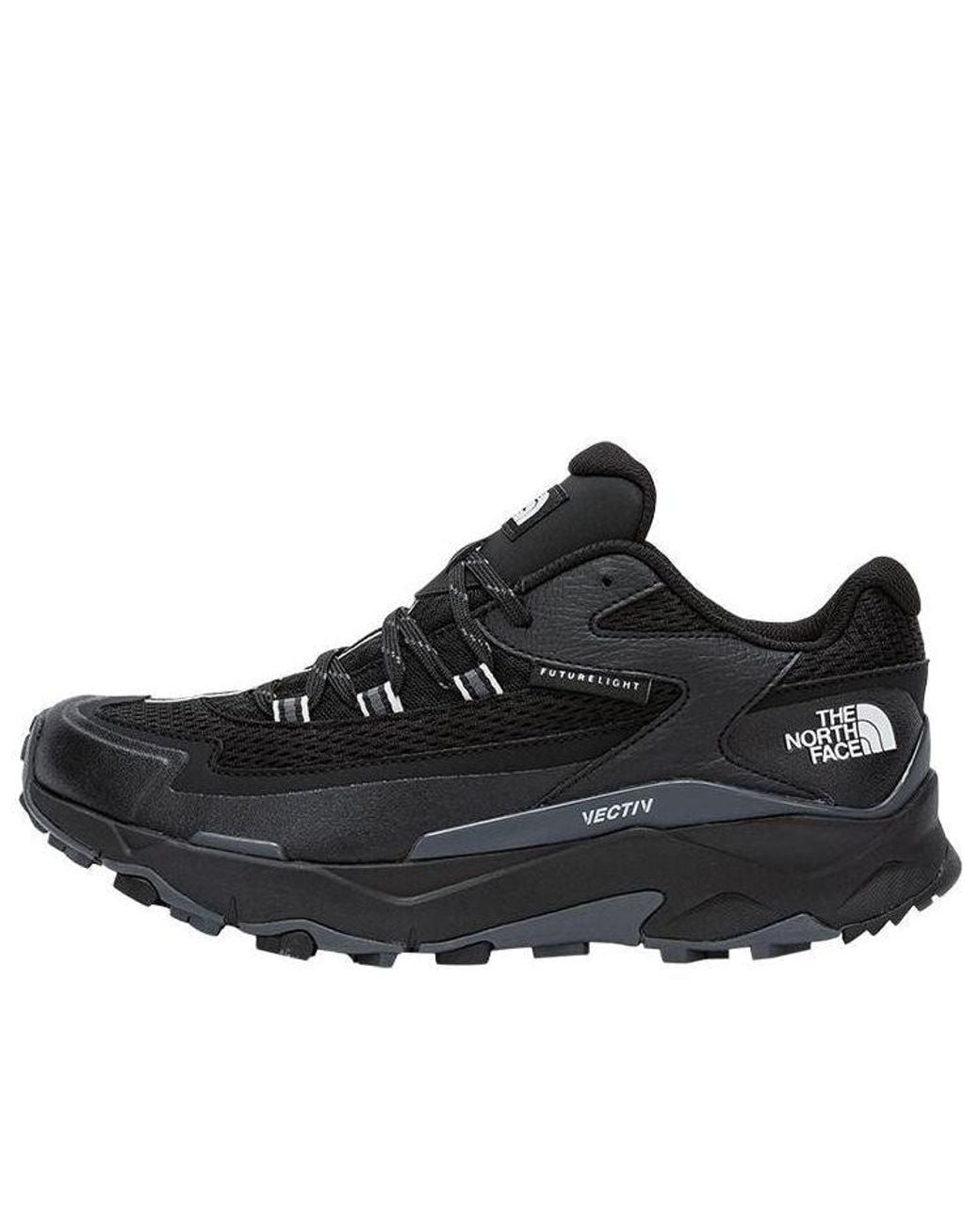 The North Face Black Vectiv Taraval Hiking Shoes 'Triple' for men