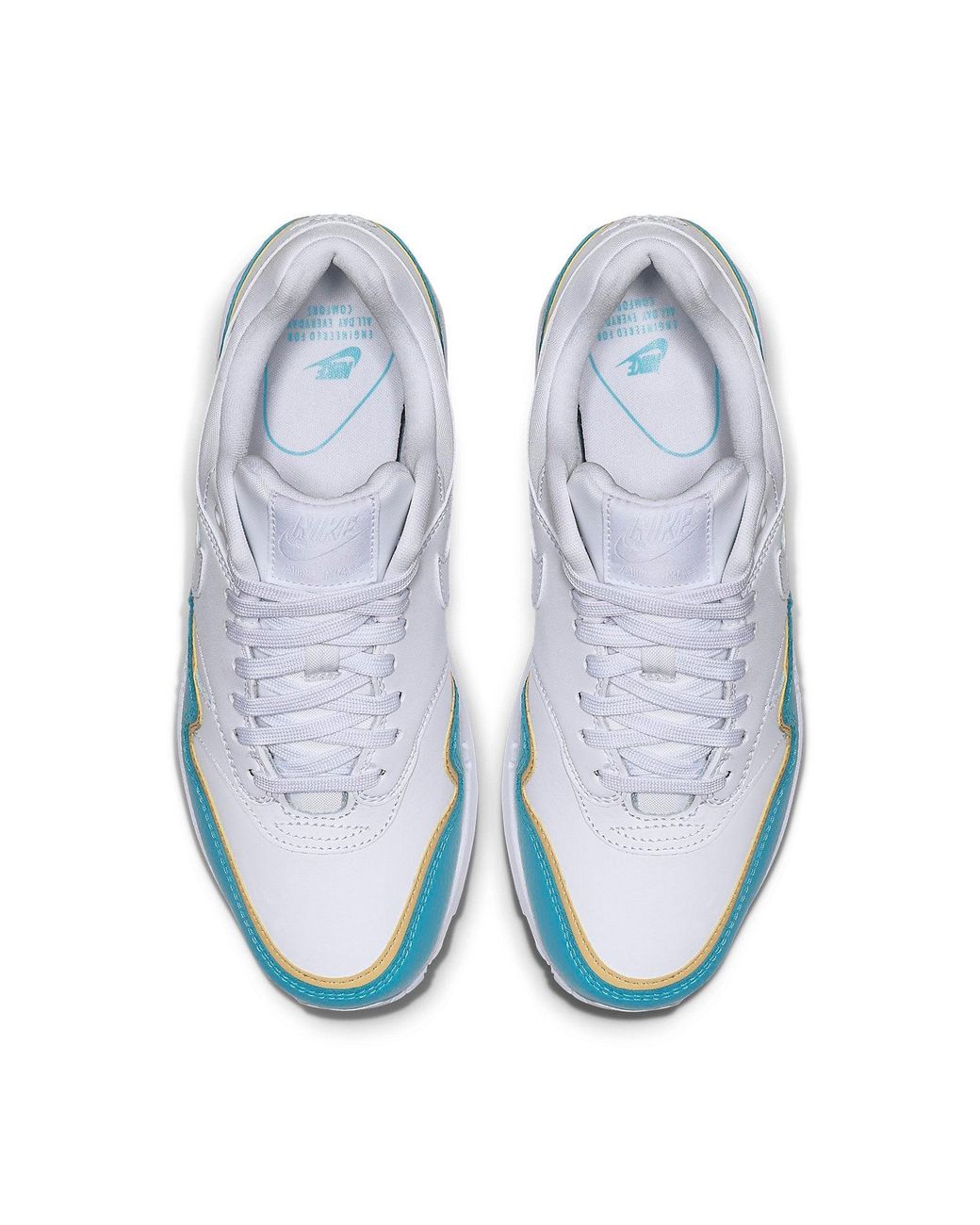 Nike Blue (Wmns) Air Max 1 'Double Layer