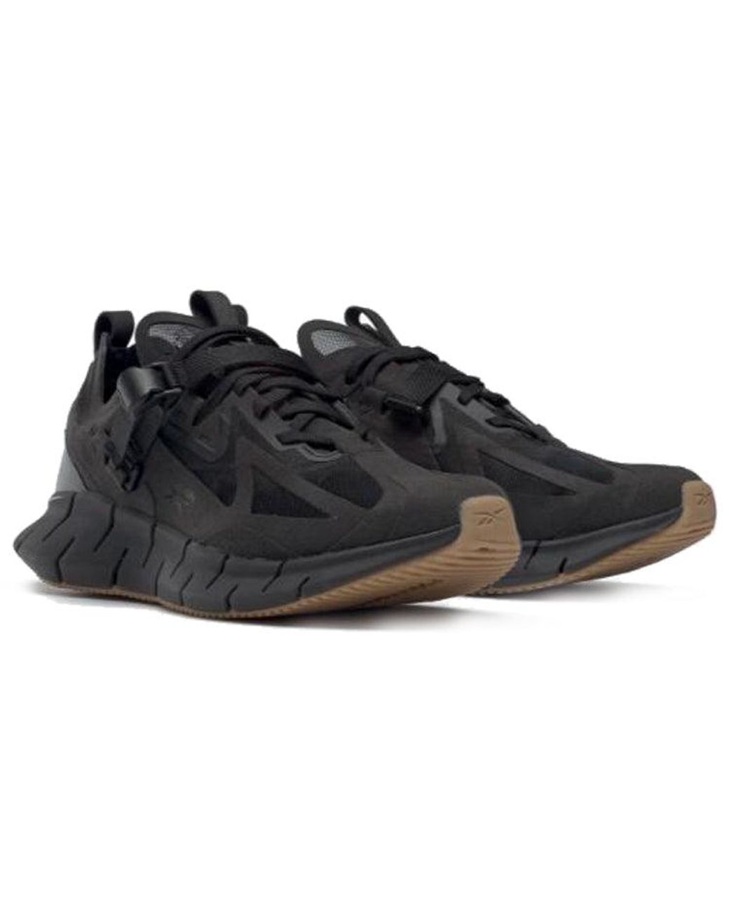 Reebok Black Zig Kinetica Concept Type 1 Gum' for men