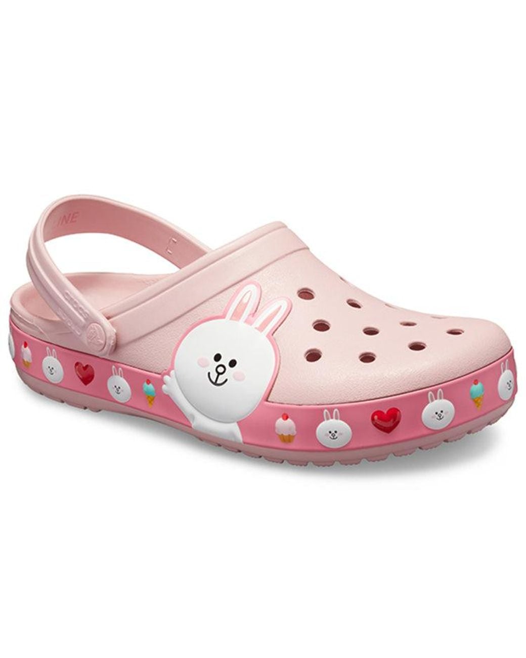 CROCSTM Pink X Line Friends Beach Sandals