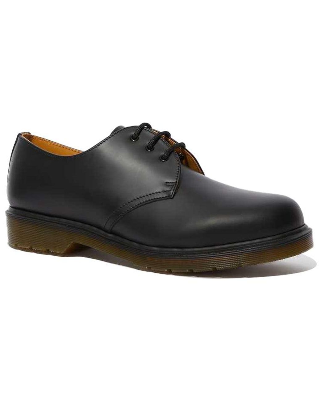 Dr. Martens Black 1461 Plain Welt for men
