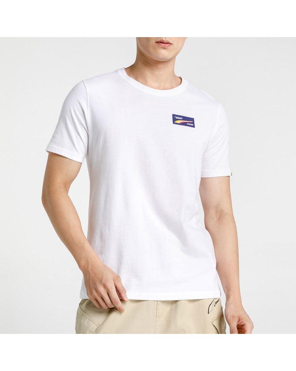 PUMA White X Randomevent Tee for men