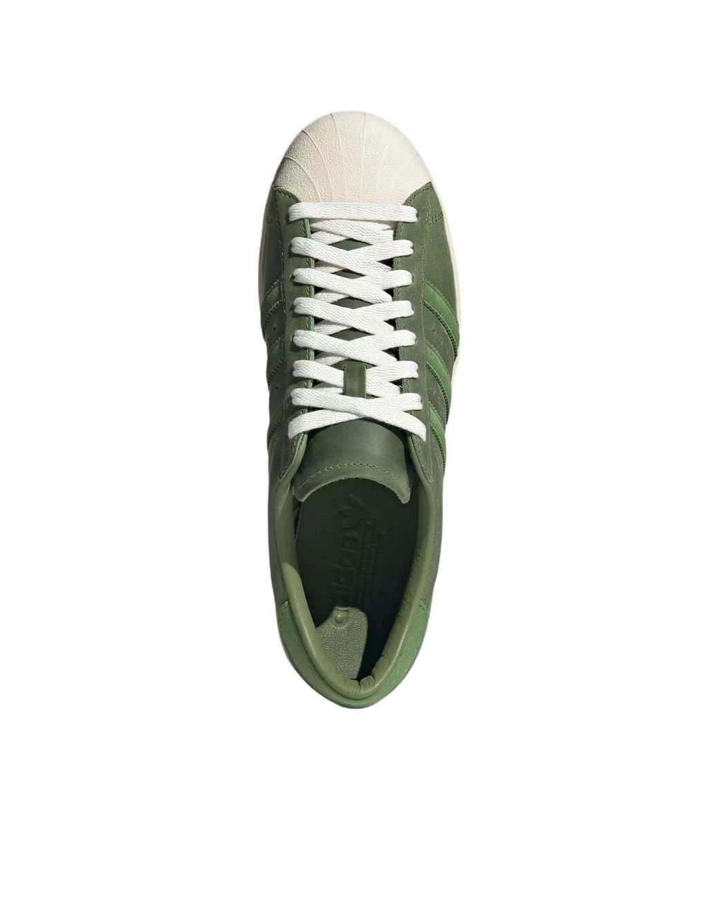 Adidas Green Superstar Vintage 'Crew' for men