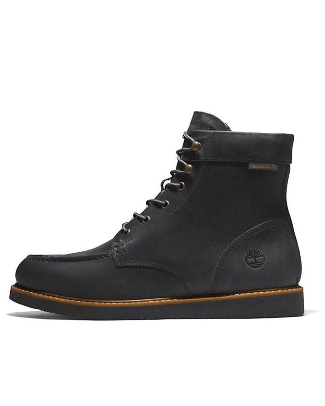 Timberland Black Newmarket Ii 6 Inch Boots Full Grain' for men